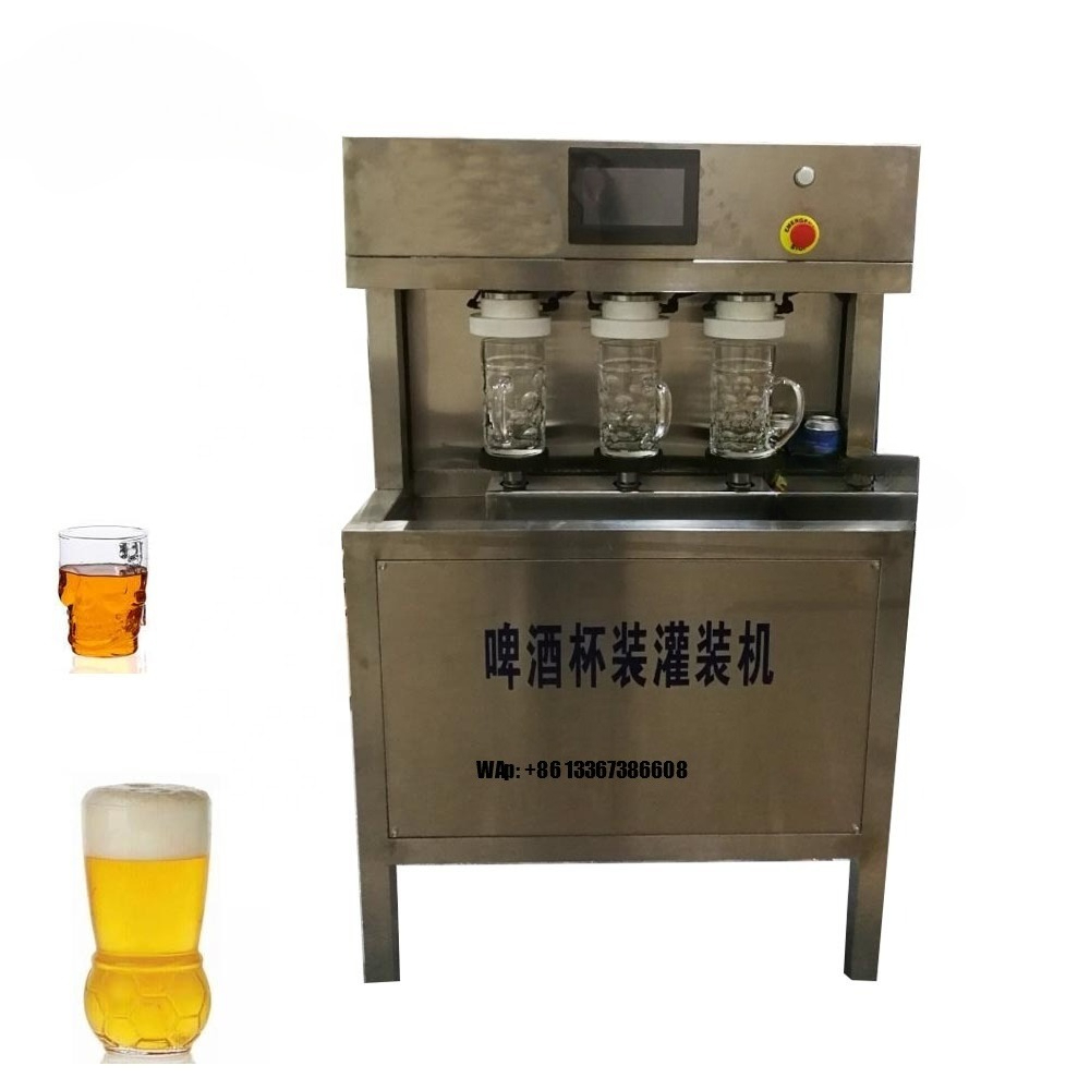 Wine Vodka Beer - Máquina de llenado manual de cerveza