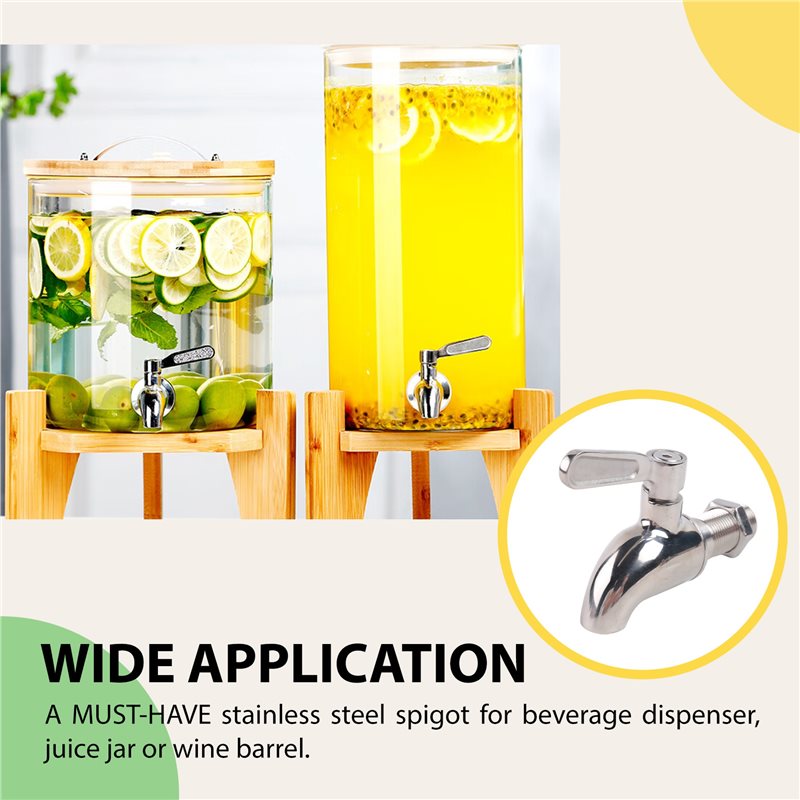 Wine Beer Juice - ABMI - Grifo de Acero Inoxidable