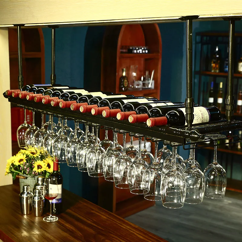Wine Rack Wall Mount - Soportes de copa de vino de
