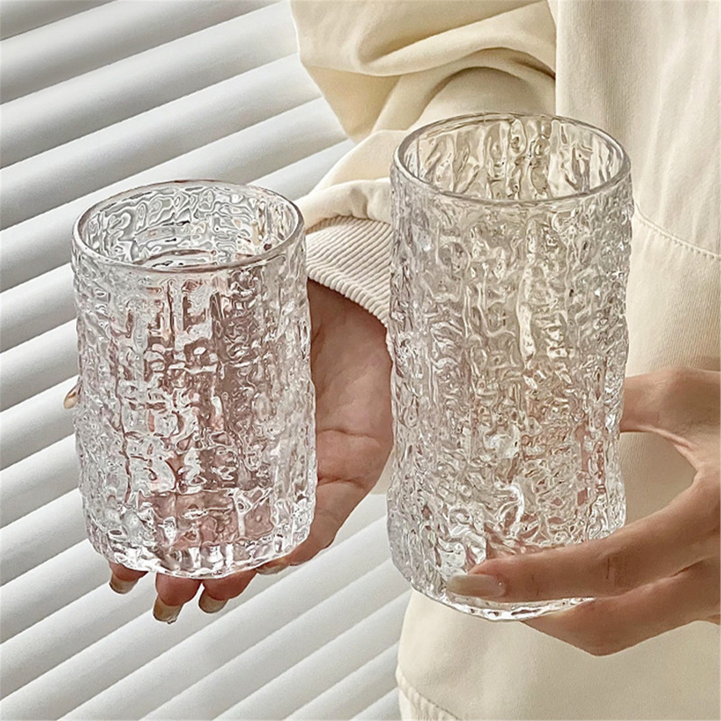 Wine Beer Coffee - Vaso de Cerveza de Vidrio para