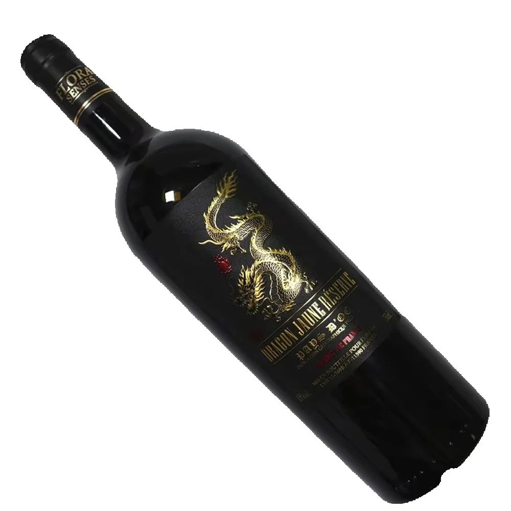 Etiqueta de Vino de Lujo Perso - Wine Beer Juice reseña y precio