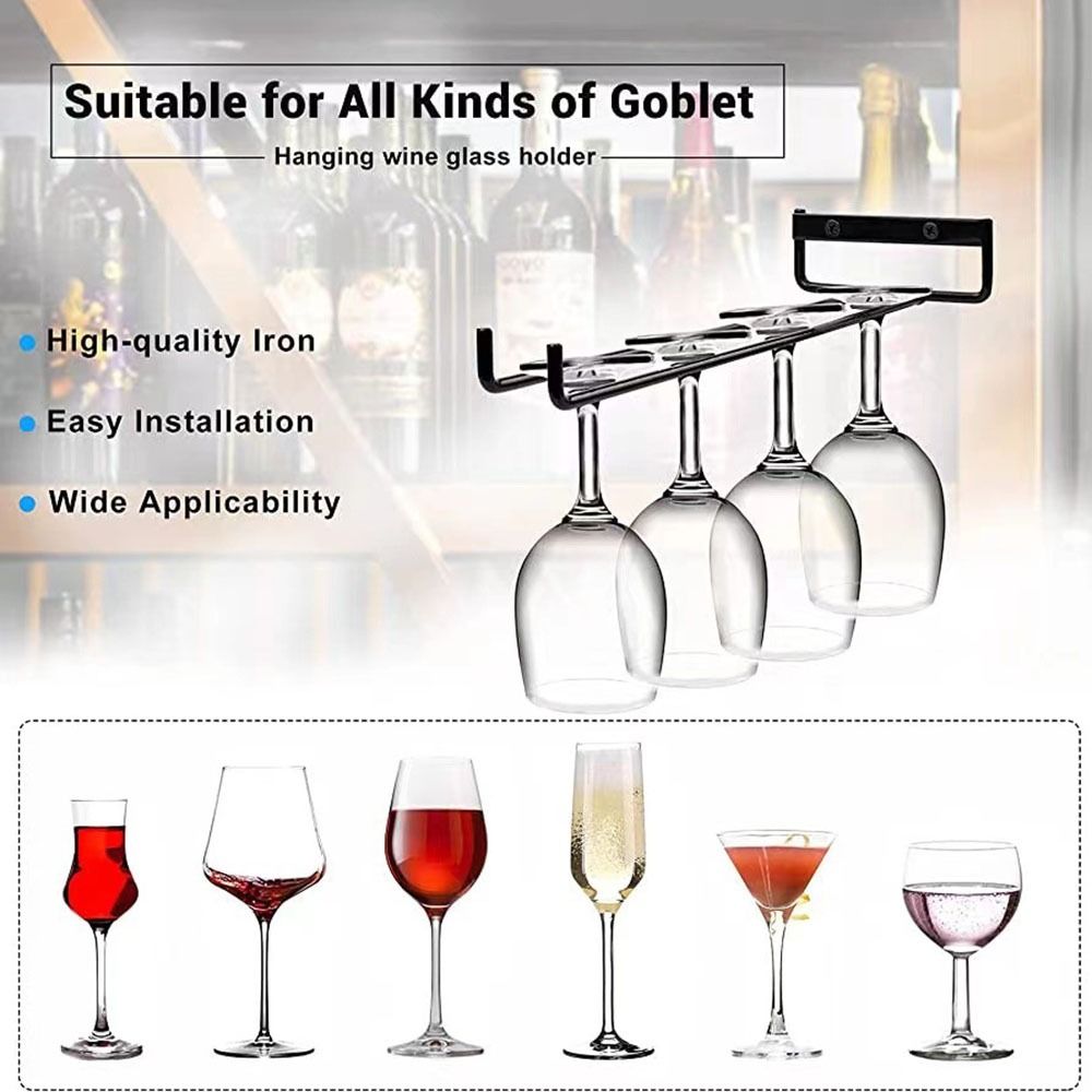 Soporte para copas montado en  - Wine Rack Wall Mount reseña y precio