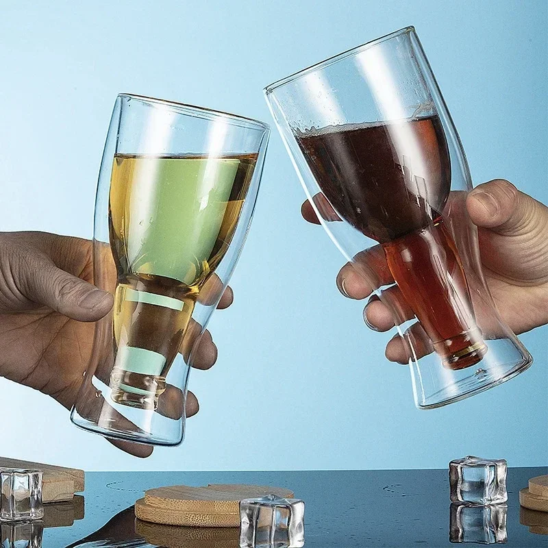 Taza creativa de copa de vino  - Wine Vodka Beer reseña y precio