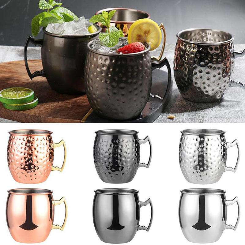 Taza de mula de Moscú de acero - Wine Beer Coffee reseña y precio