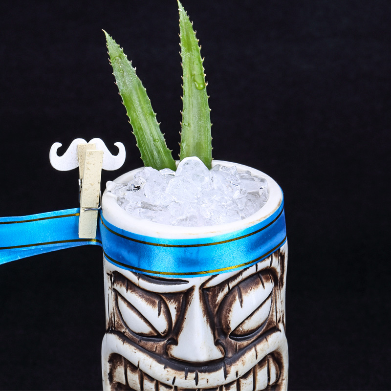 Taza Tiki de cerámica de 600ml - Wine Beer Coffee reseña y precio