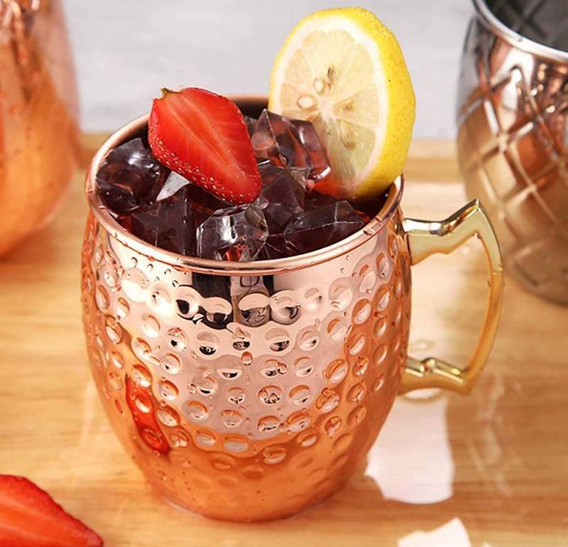Taza Mule de Acero Inoxidable  - Wine Beer Coffee reseña y precio