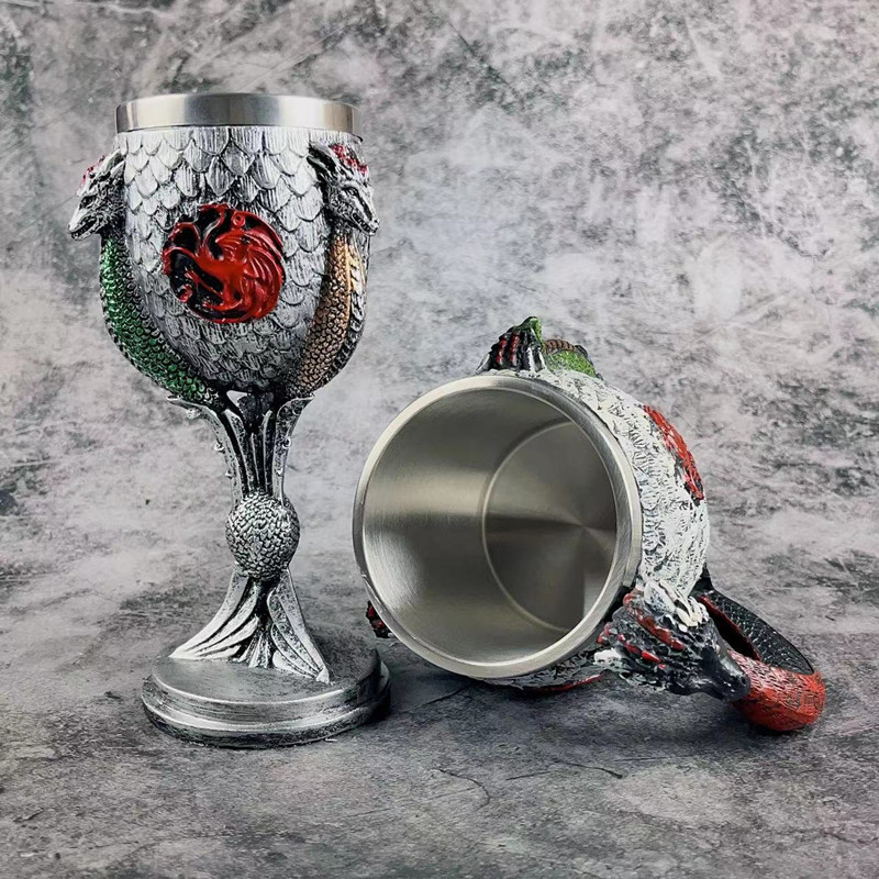 Tazas de tronos de resina de a - Wine Beer Coffee reseña y precio