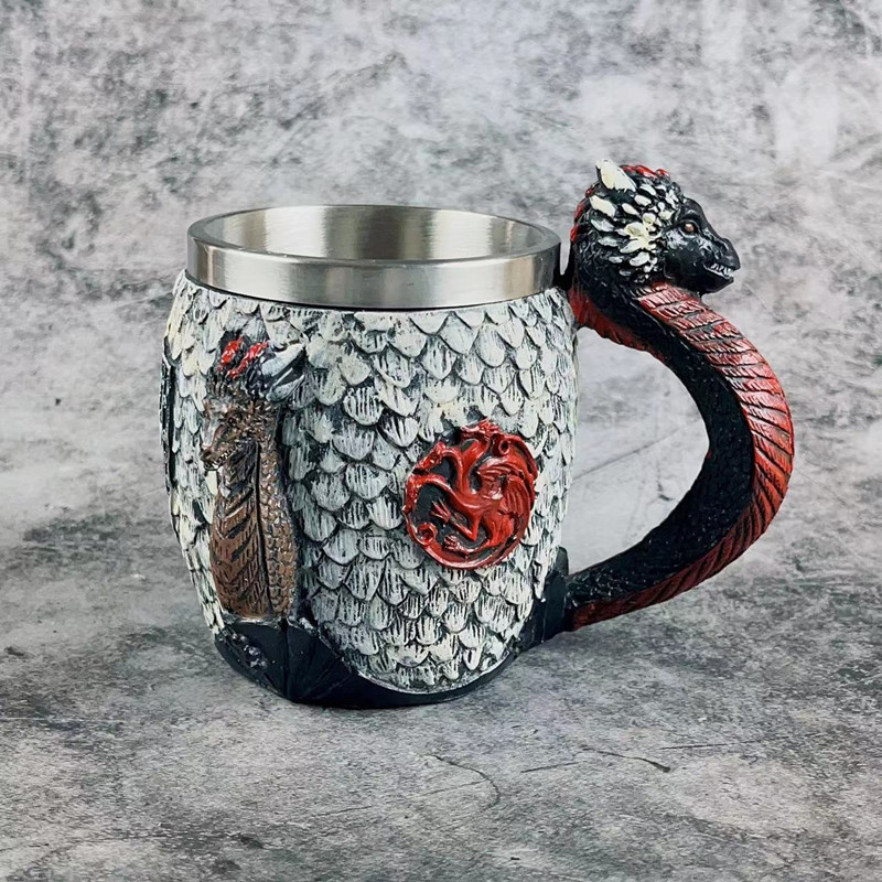 Tazas de tronos de resina de a - Wine Beer Coffee reseña y precio