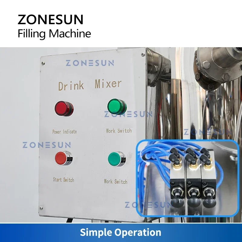 ZONESUN-máquina de llenado iso - Wine Beer & More reseña y precio