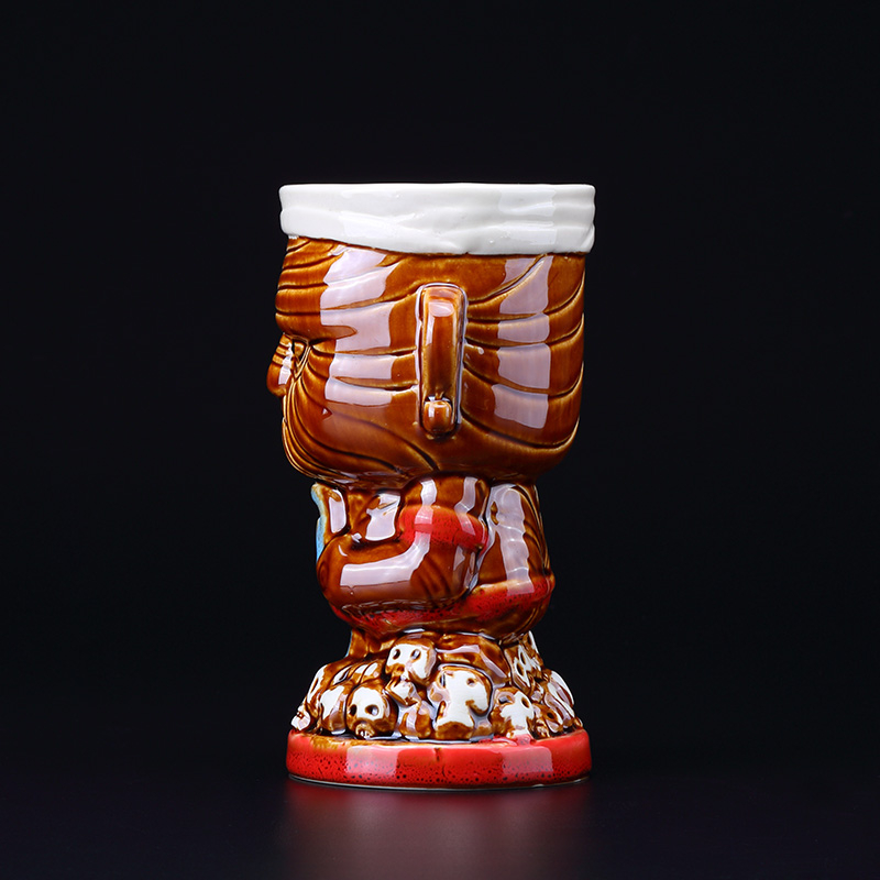 Taza Tiki de cerámica de 520ml - Wine Beer Coffee reseña y precio