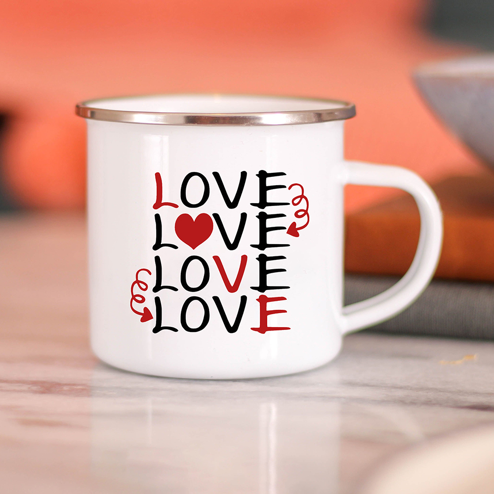 Tazas de café esmaltadas creat - Wine Beer Coffee reseña y precio