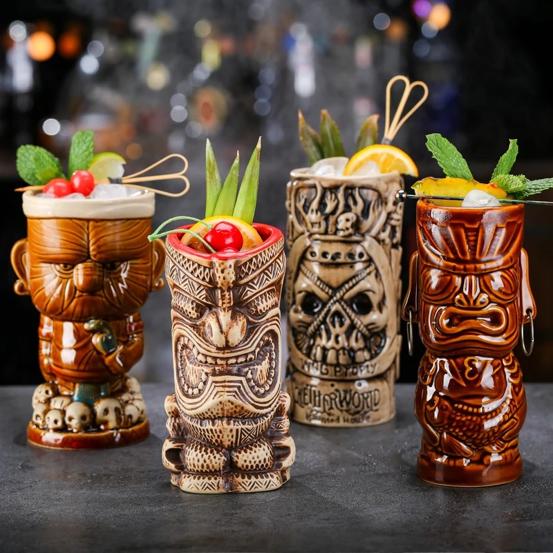 Taza de cerámica creativa, tót - Wine Beer Juice reseña y precio
