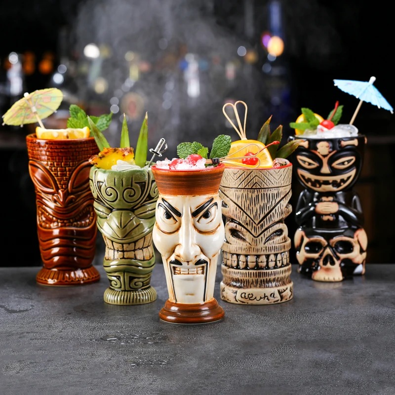 Taza de cerámica creativa, tót - Wine Beer Juice reseña y precio