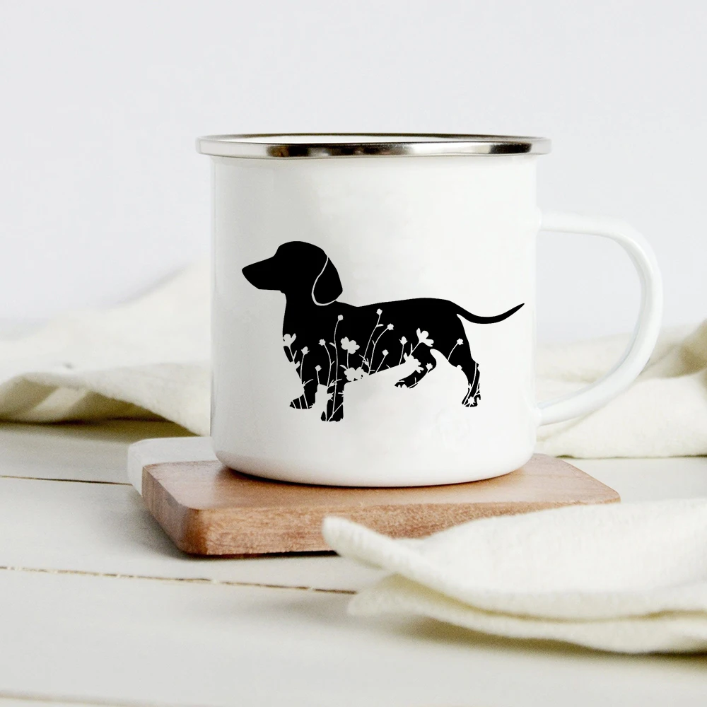Taza esmaltada creativa con es - Wine Beer Coffee reseña y precio