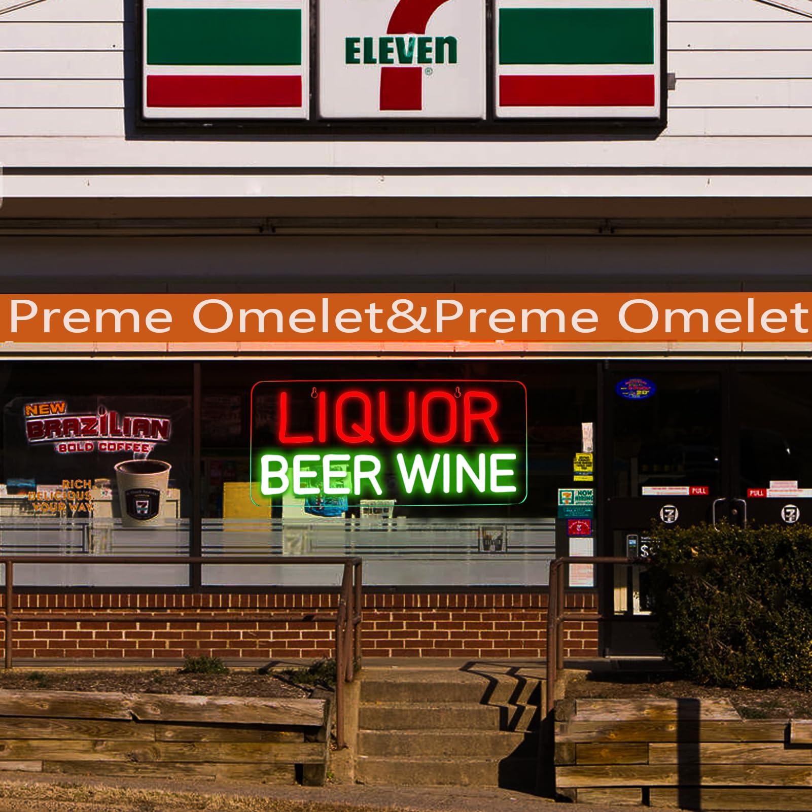 Letreros de Neón de Licor, Cer - Wine In Beer Store reseña y precio