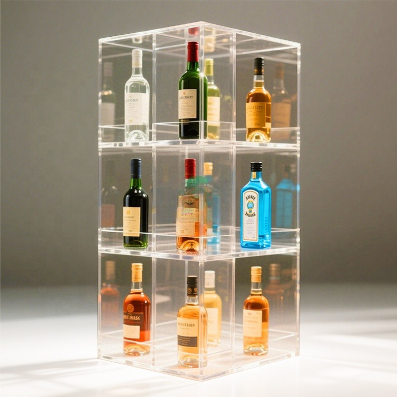 Exhibidor Acrílico de 3 Nivele - Wine In Beer Store reseña y precio