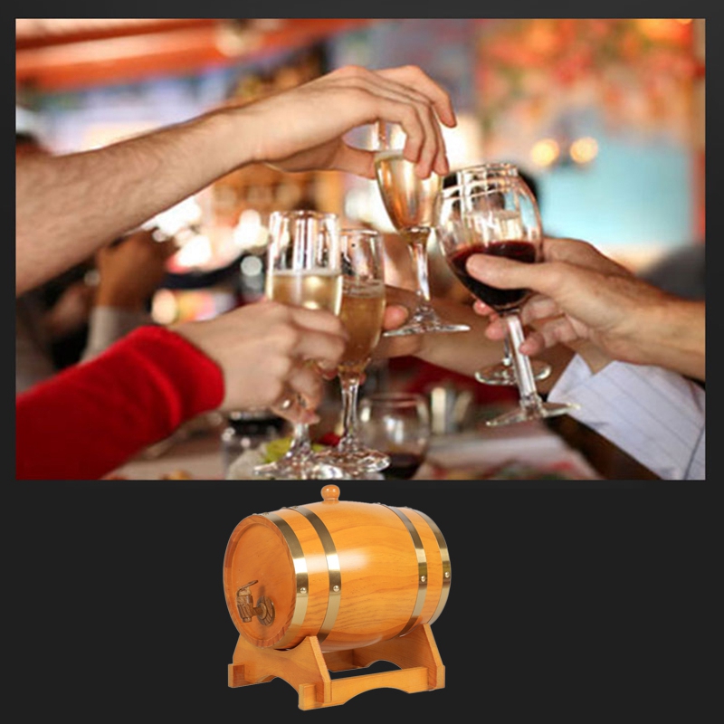 Barril de roble de 1,5 L / 3 L - Wine In Beer Store reseña y precio