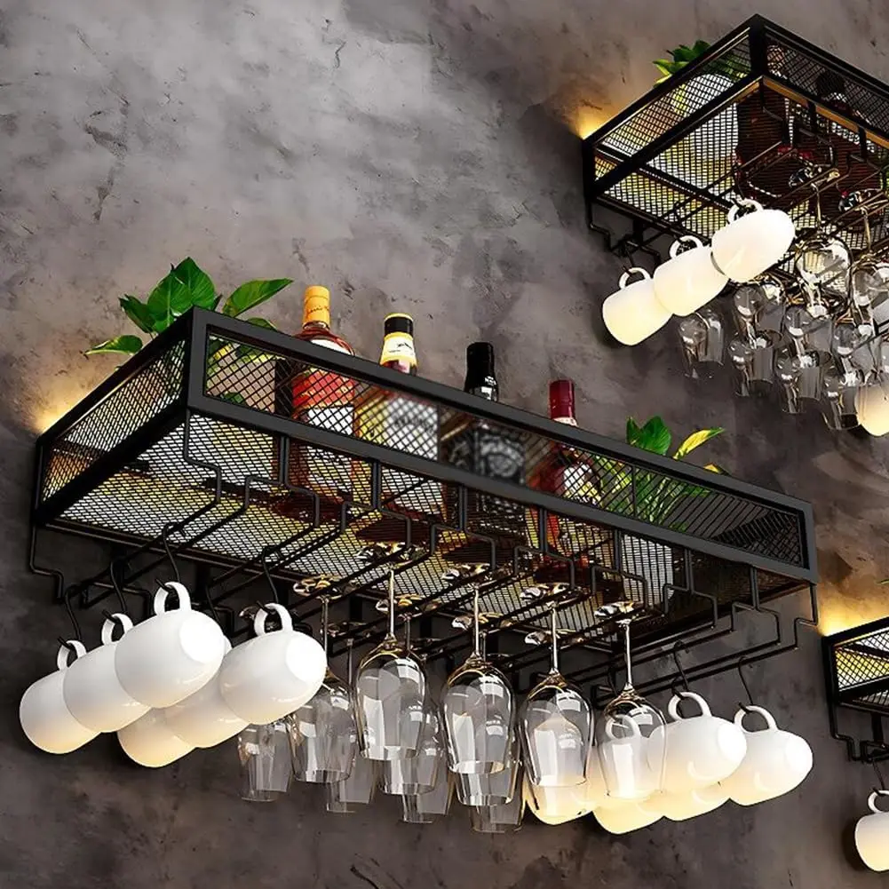 Estante de vino montado en la  - Wine Rack Wall Mount reseña y precio