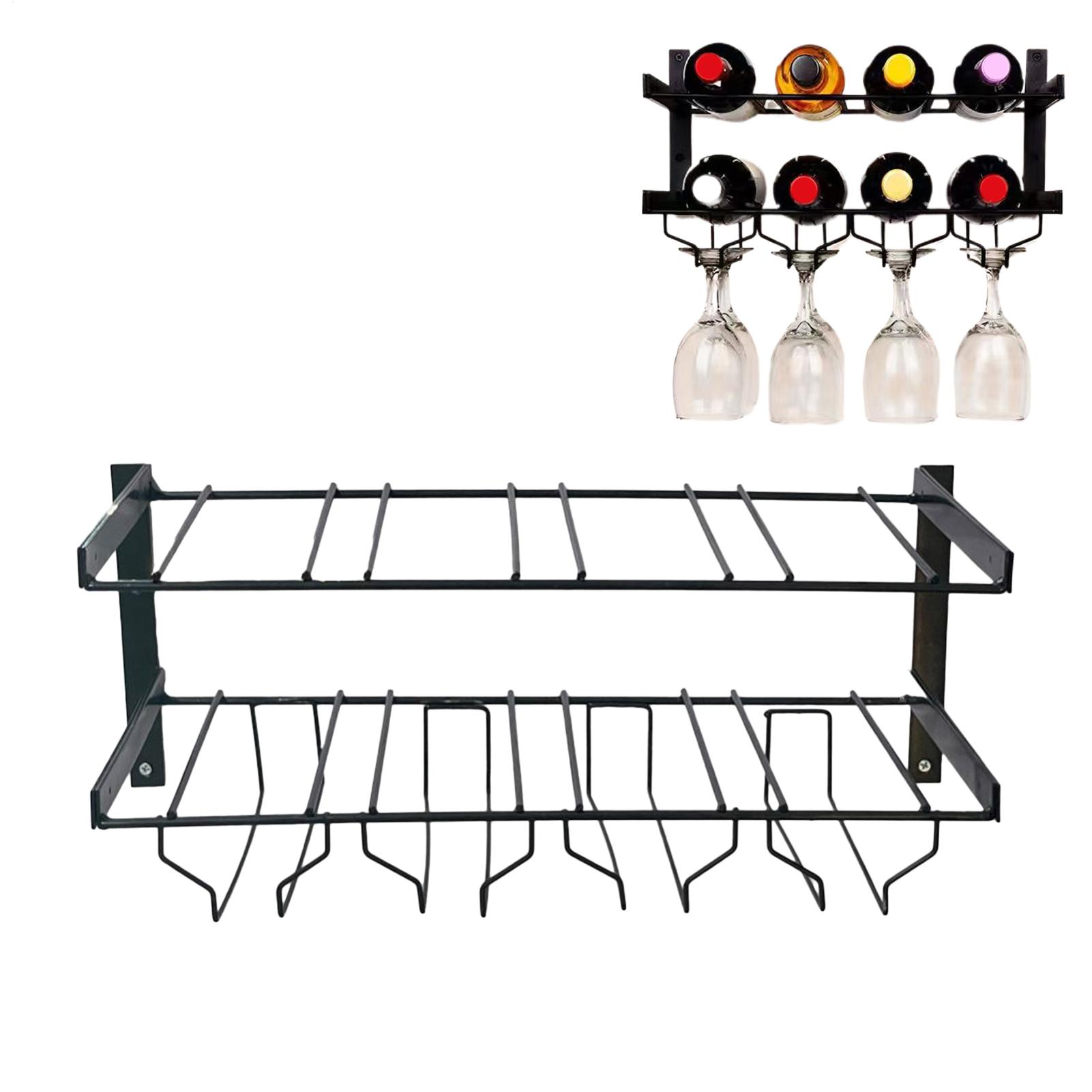 Estante para vino montado en l - Wine Rack Wall Mount reseña y precio